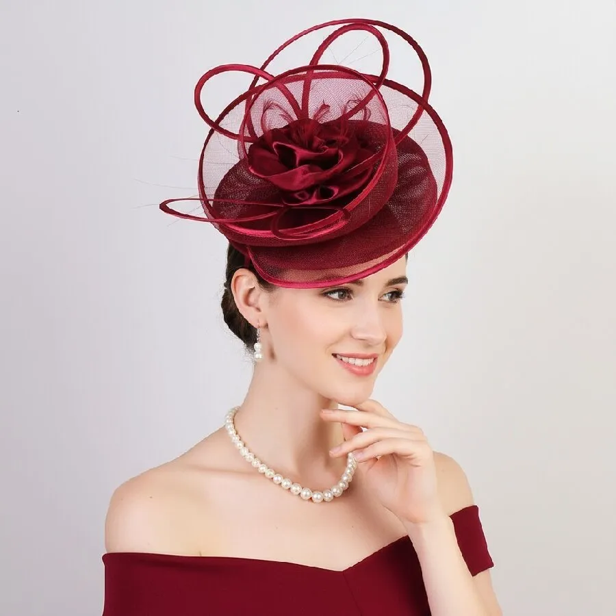Tea Party Mesh Hat For Women Lightweight Derby... From  display picture 1