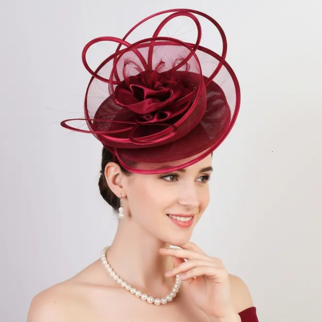 Tea Party Mesh Hat For Women Lightweight Derby... From  display picture 2