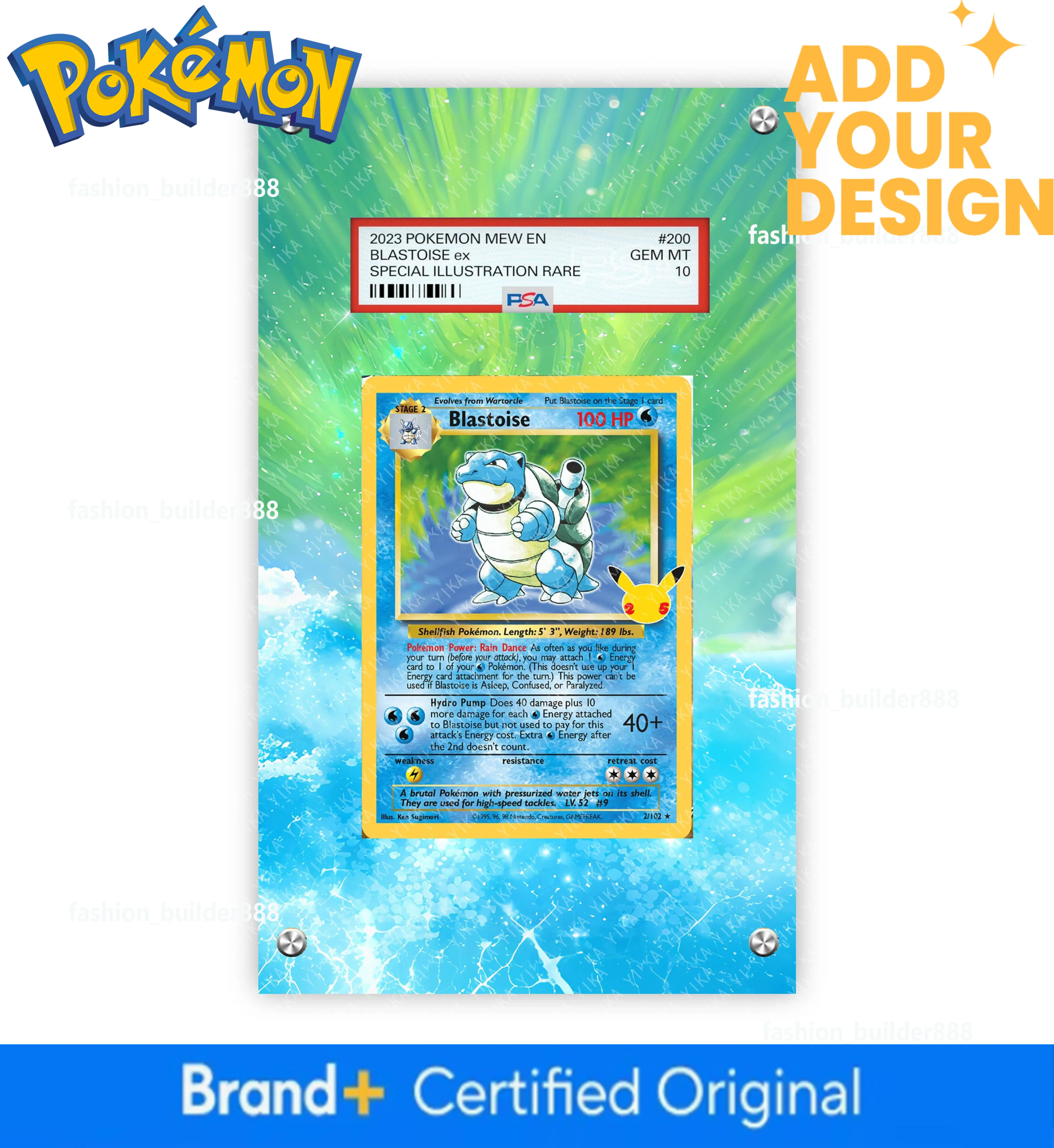 1995 blastoise pokemon card 25th anniversary - M/Mega-Blastoise-EX (22/108) - XY Evolutions Build your Pokemon TCG deck with Mega Pokemon Single Card BLASTOISE Celebrations