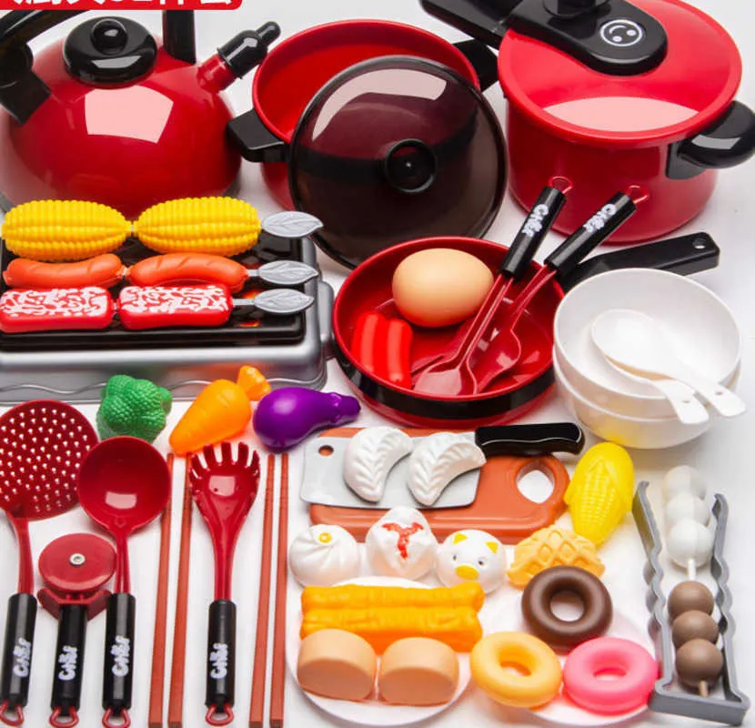 Kids' Playhouse Kitchen Childrens Cooking Set With... 