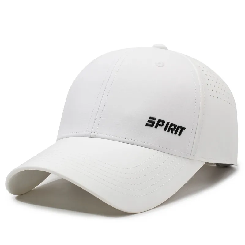 Free Shipping 2026 Embroidered Quick Drying Men's Baseball Women's Perforated Breathable Adjustable Duckbill Cap_voghion.com
