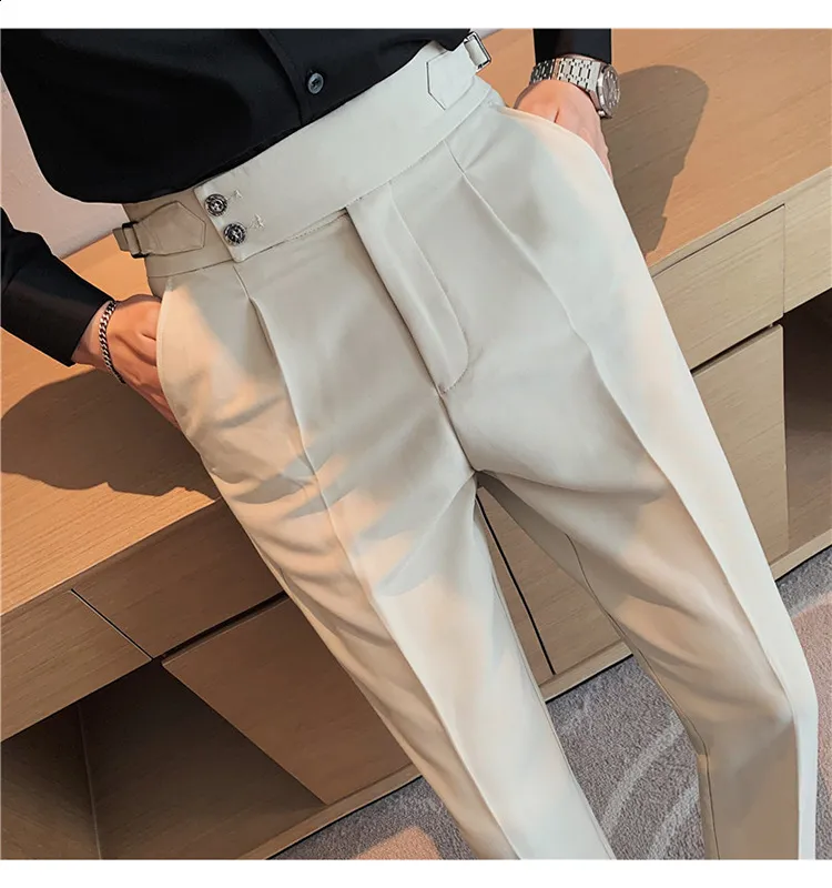 Mens Slightly Stretchy Polyester Dress Pants  Full... From Zara03, $16.76  | DHgate.Com