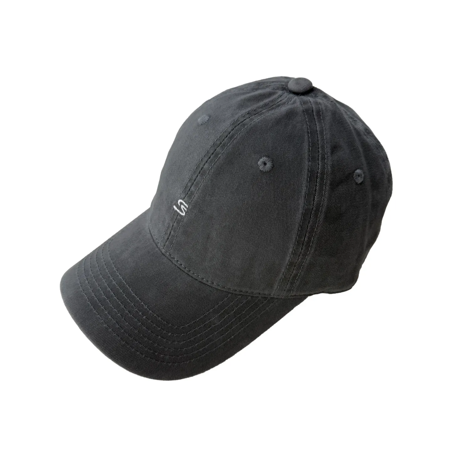 2026 Retro Washed Small Logo Embroidered Baseball For Men And Women Soft Cotton Adjustable Duckbill Cap_voghion.com
