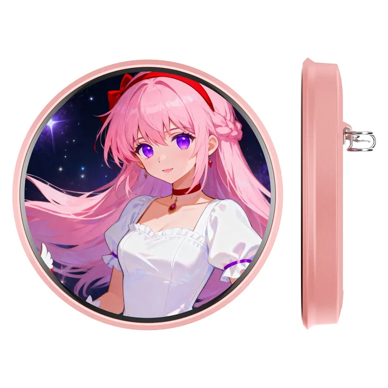 Badge Numérique | Écran Tactile HD Rechargeable Photo Instantané | Badge Électronique Intelligent,Pour Fans D'Anime, Adultes, Convention De Comic, Festival ACG, Événement Cosplay Badge Numérique | Écran Tactile HD Rechargeable Photo Instantané | Badge Électronique Intelligent,Pour Fans D'Anime, Adultes, Convention De Comic, Festival ACG, Événement Cosplay
