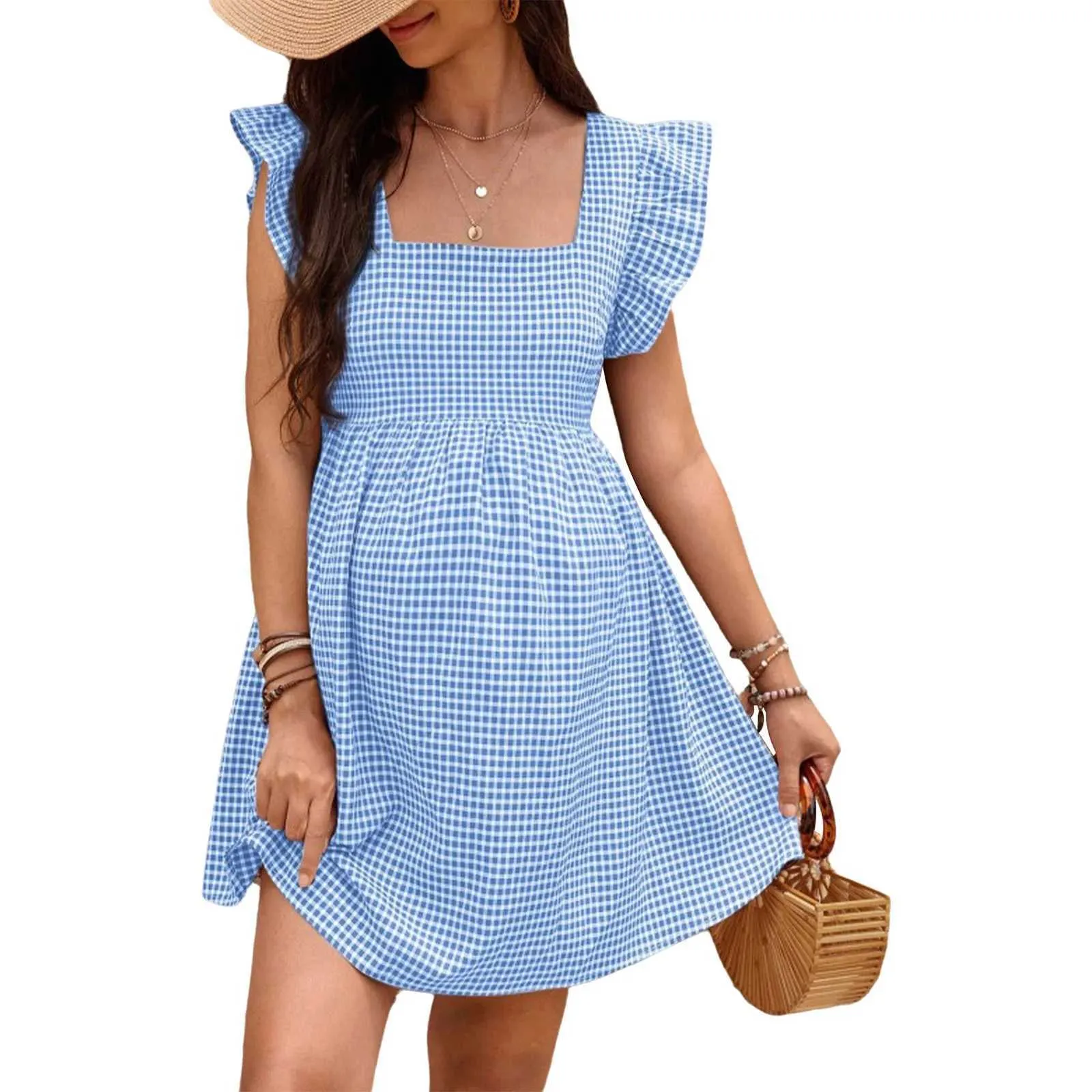 blue dress with butterflies A Line V Neck Short Blue Prom Dresses with Butterfly, Short Blue Formal Homecoming Dresses, US 16 / Blue as Pics / No Rush