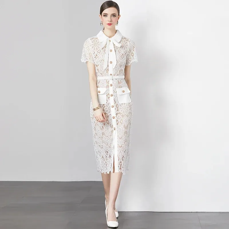 slim fit dress slacks Dave and Johnny Short White Hoco Dress 11206 Ivory / 00 main image 0