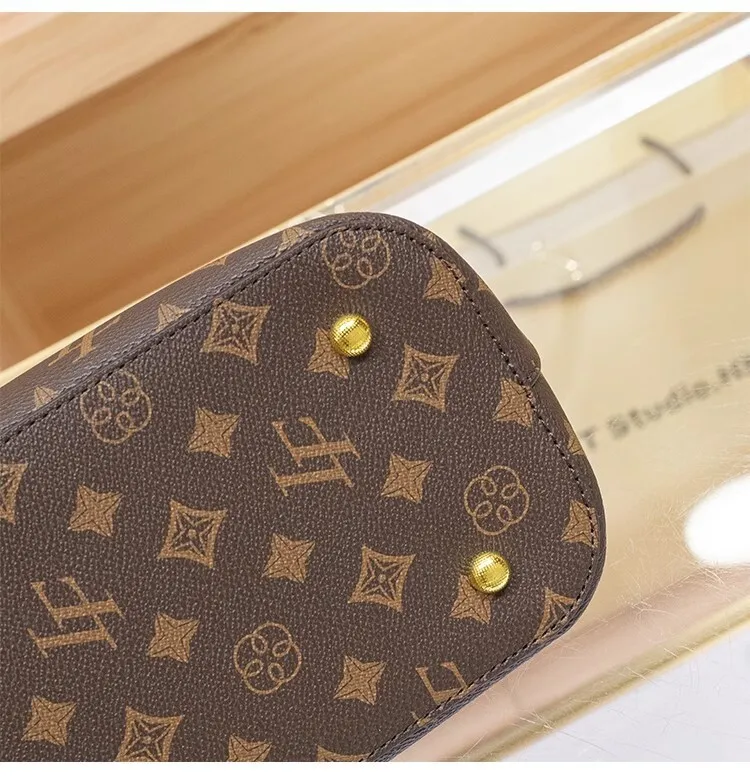 Echtes Leder Beuteltasche Damen Herbst Winter Umhängetasche Groß_voghion.com