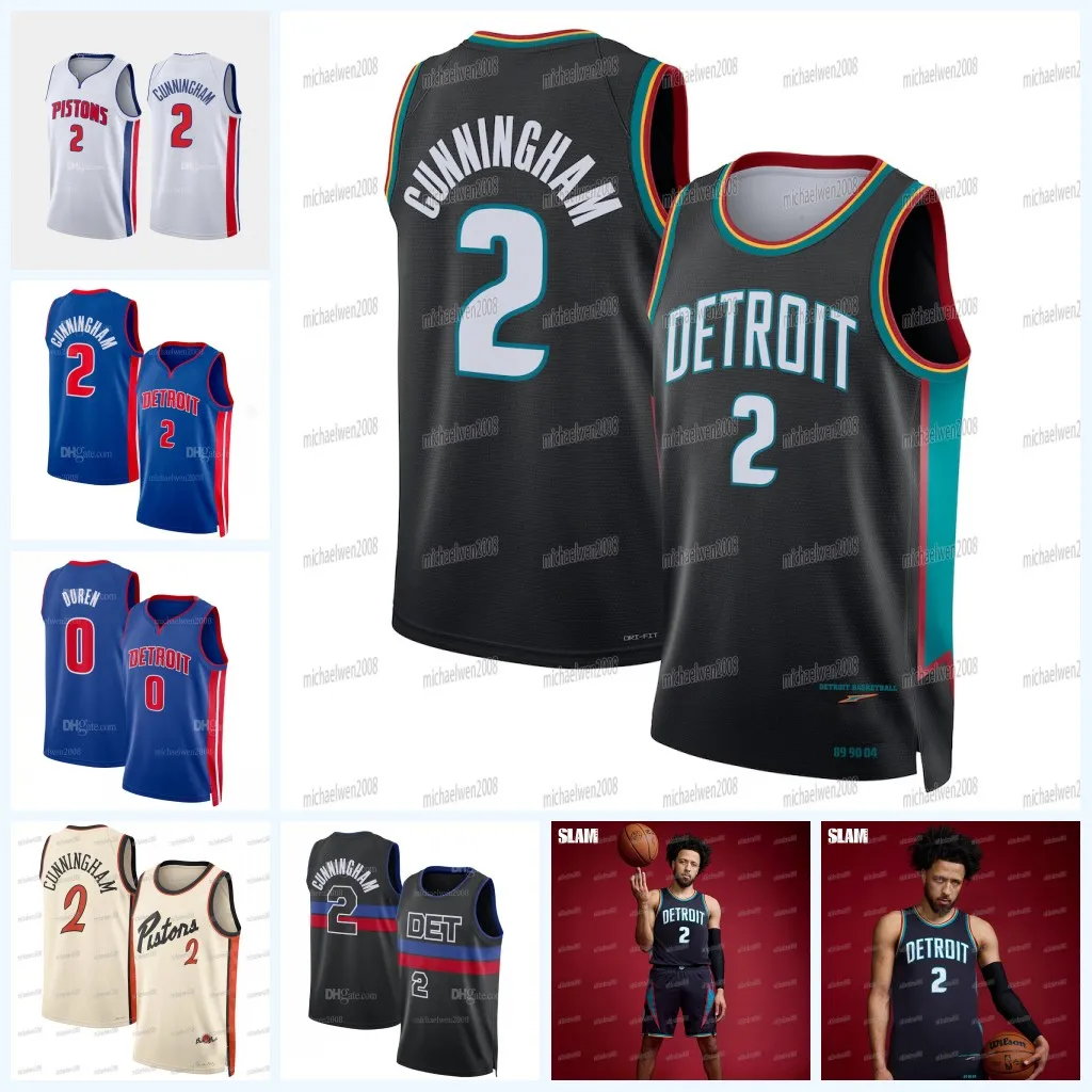 Detroits Pistonss 2026 City Jersey Cade Cunningham From