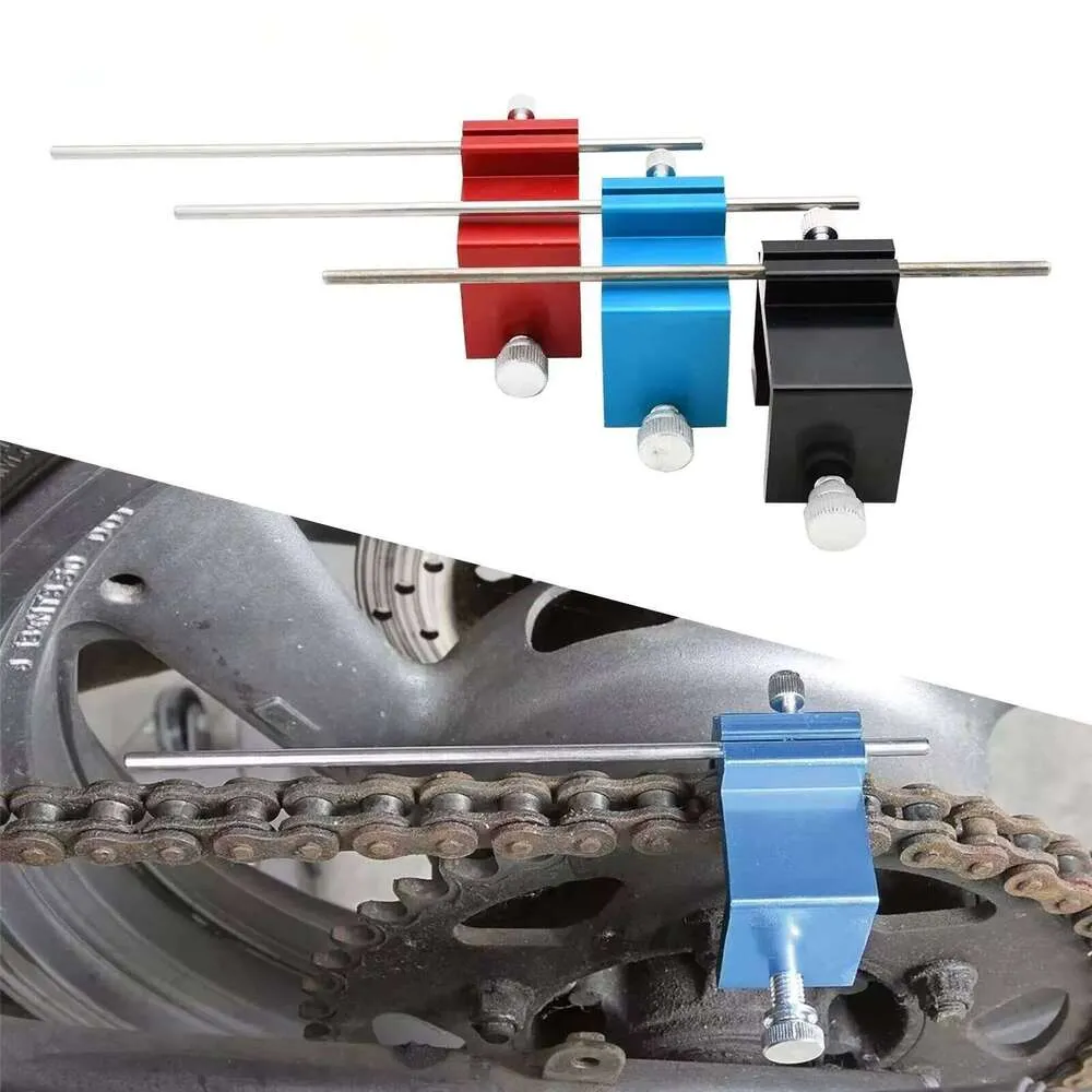 Motorbike Sprocket Alignment Crimping Tool, Multi-Component Motorcycle Chain Adjuster and Clutch Camshaft Alignment Tool