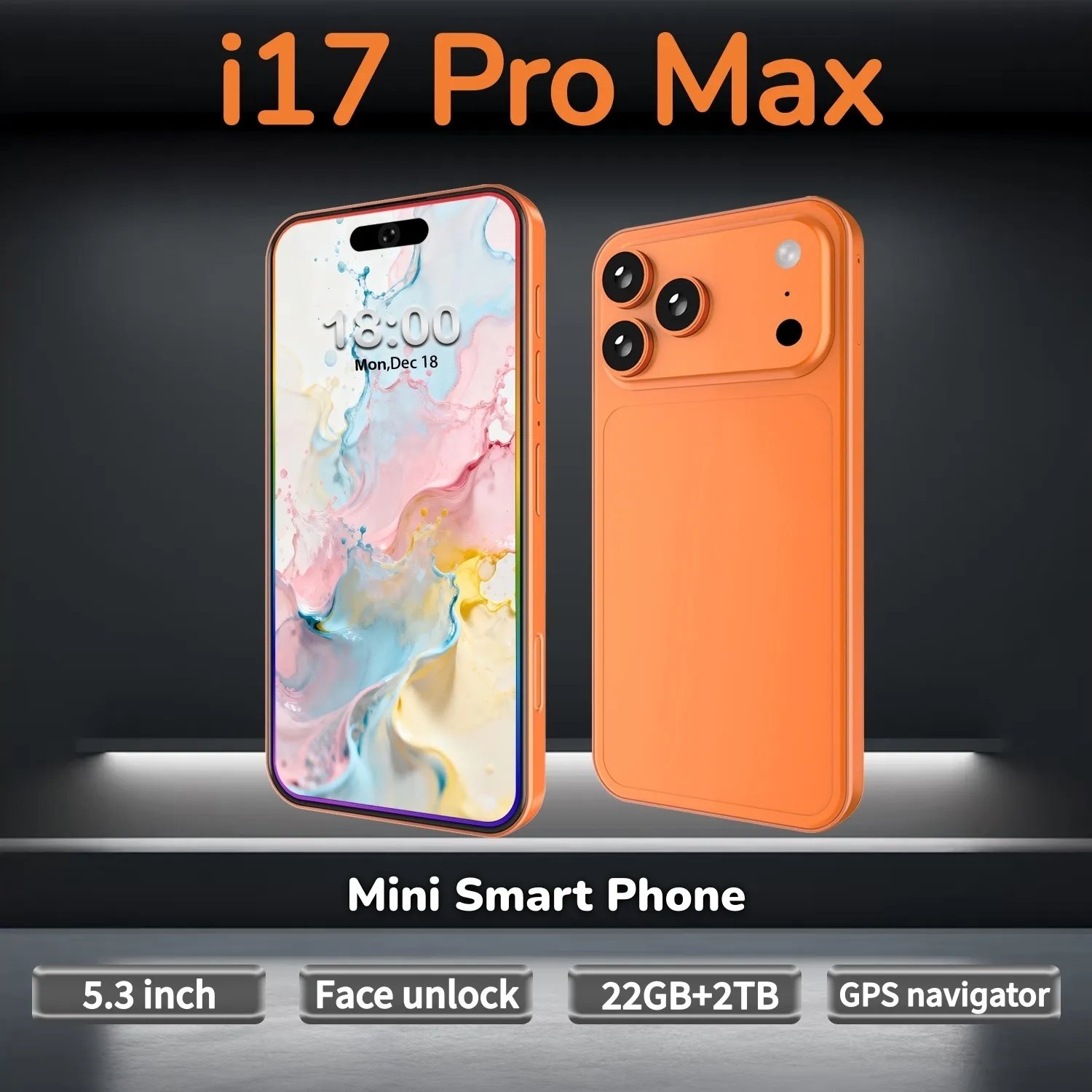 I17Pro Max Global Version 5G Small Smartphone With... 