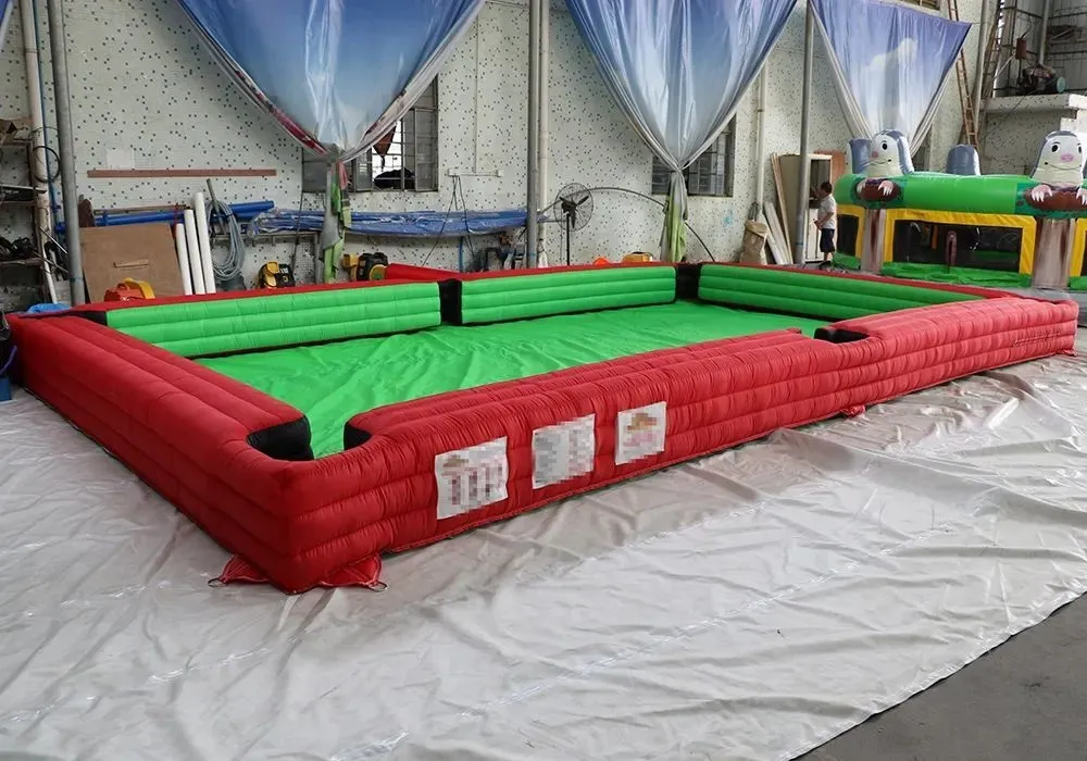 Interactive Red Giant Inflatable Cheap 9ft Pool Table For Indoor ...