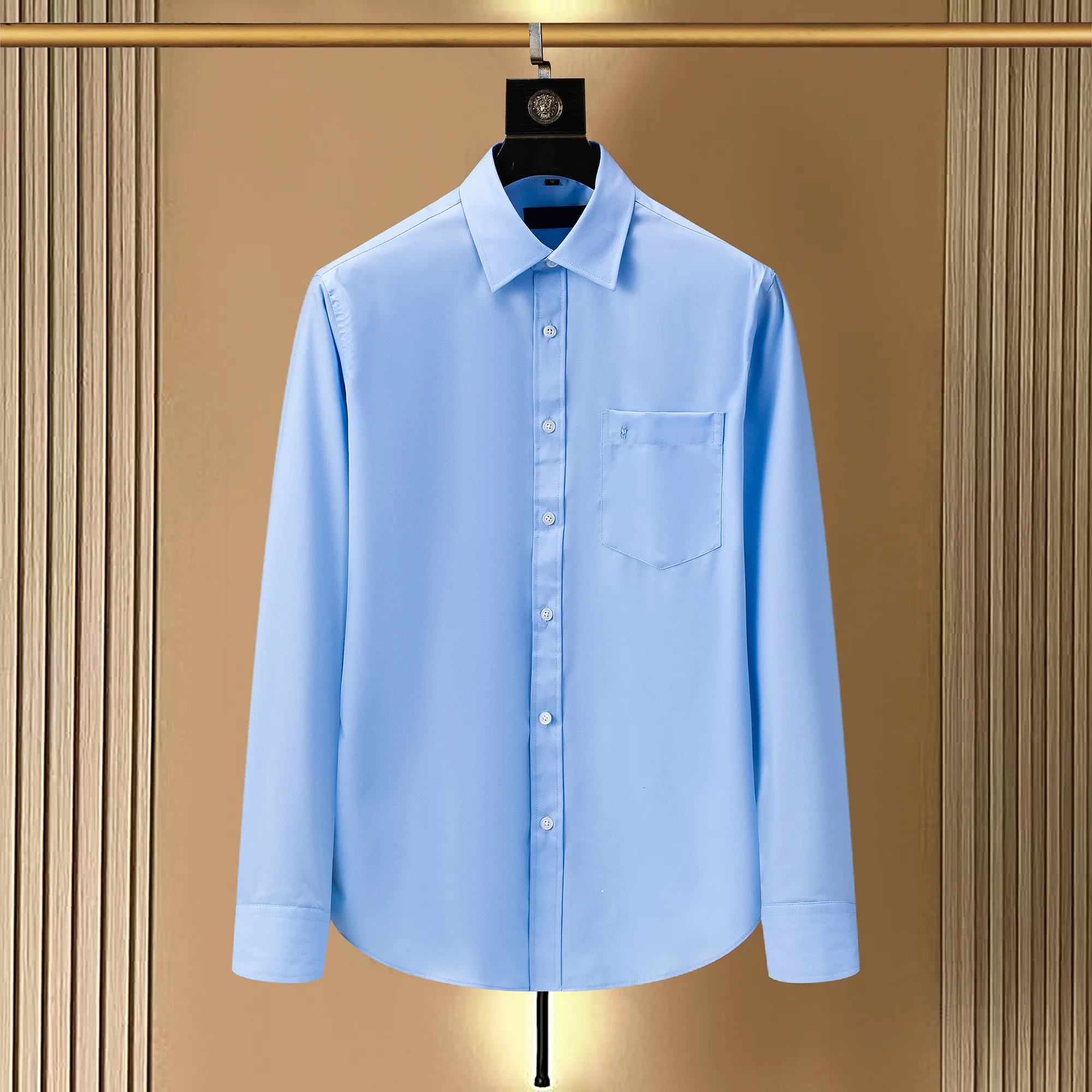 modal dress shirts Mens Dress Shirts Formal Business Long Sleeves Modal Non Iron Casual Shirts  Tops