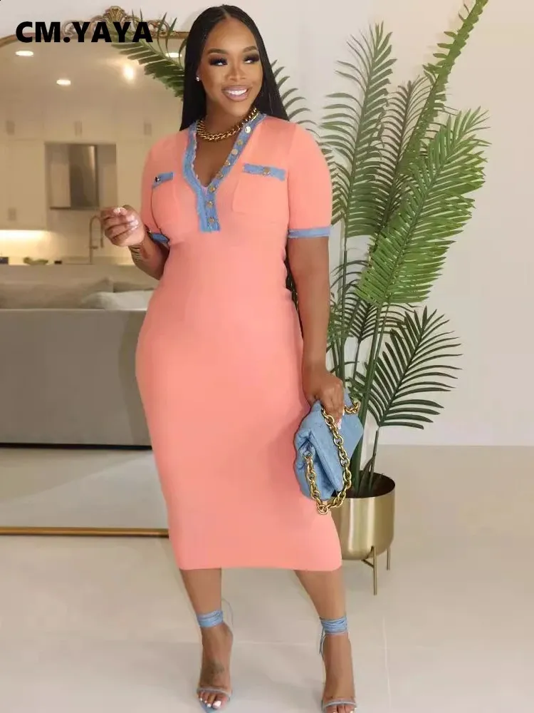 barrel sleeve denim shirt dress LONG MINI quality cotton and elastane Plus Size Denim Dresses, Size:US XL RS-week4722