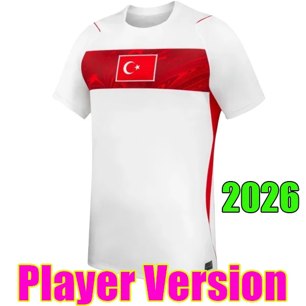 Turkey 2026 World Cup Soccer Jerseys Home & Away From