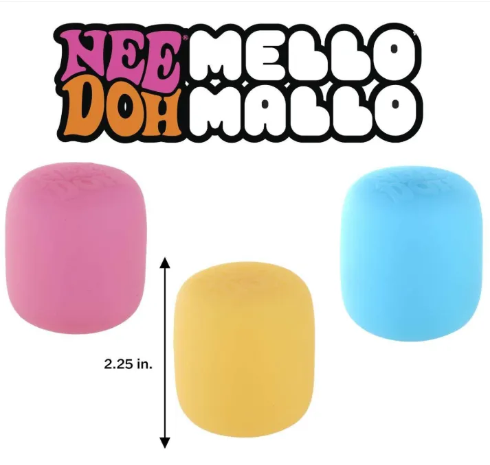 NeeDoh Mello Mallo Color Changing Marshmallow Stress From