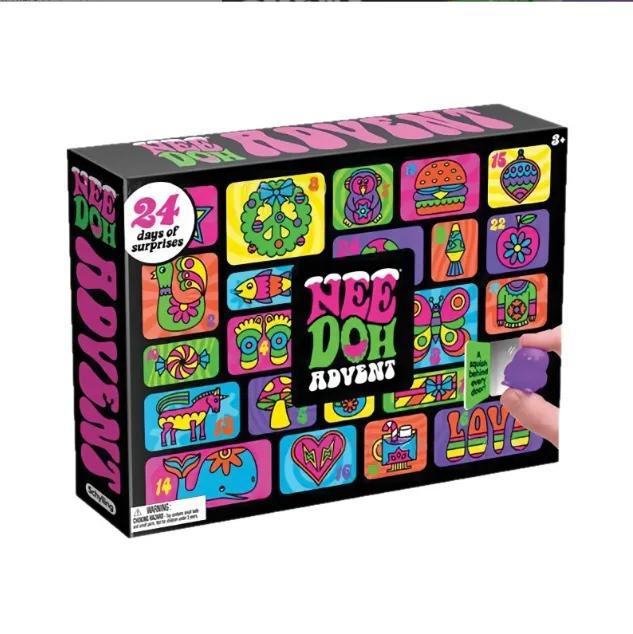 新しい NeeDoh Squishmas 2026 アドベント カレンダー スクイーズ