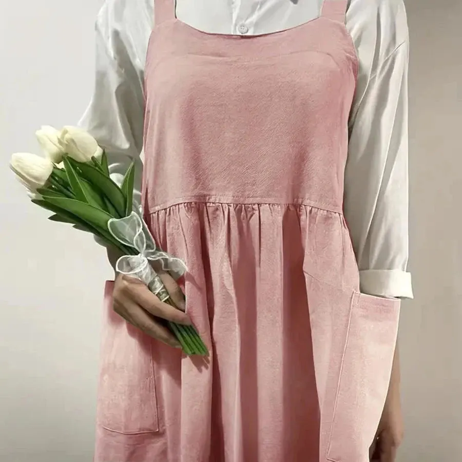 japanese linen apron dress Buy Japanese Apron Dresses with Pockets