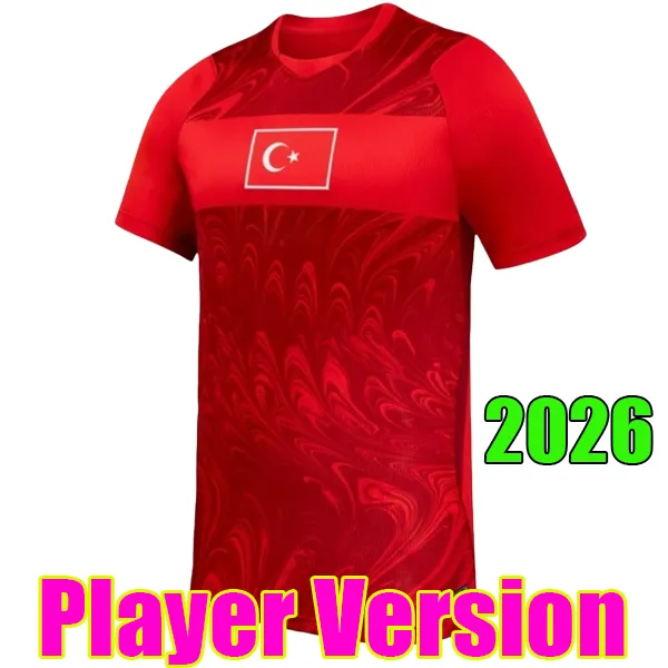 Turkey 2026 World Cup Soccer Jerseys Home & Away From