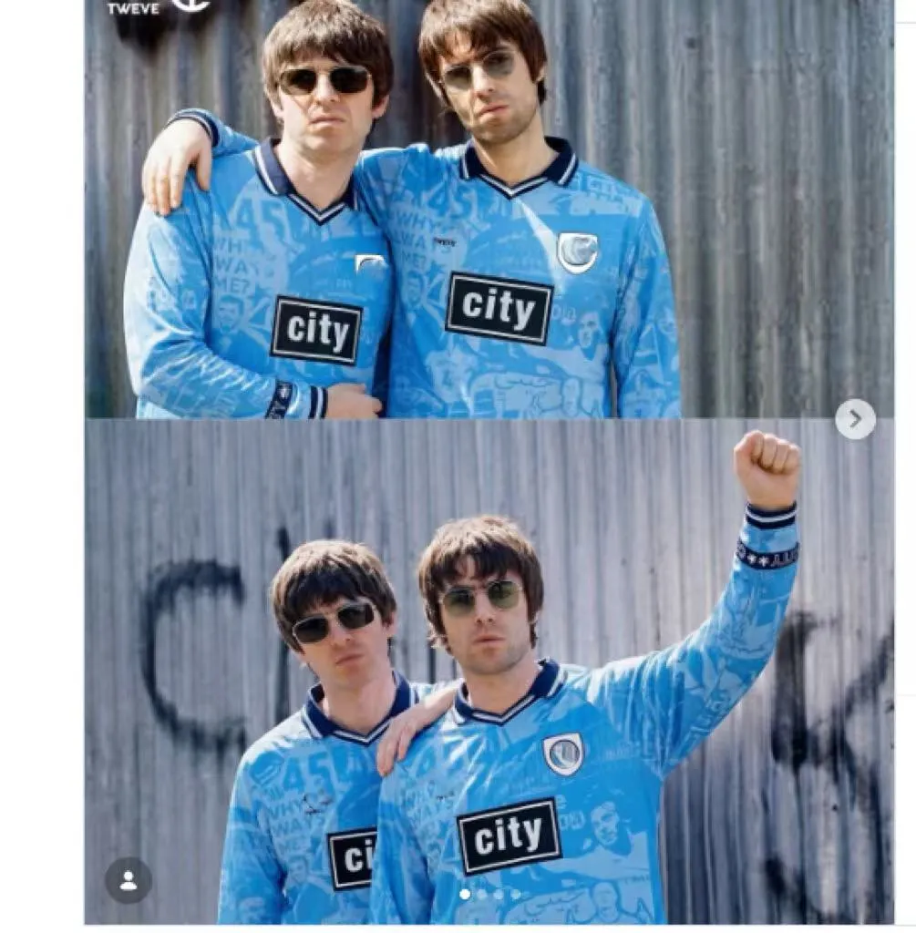 2026 Man City & Oasis Tour Collaboration Us Soccer From