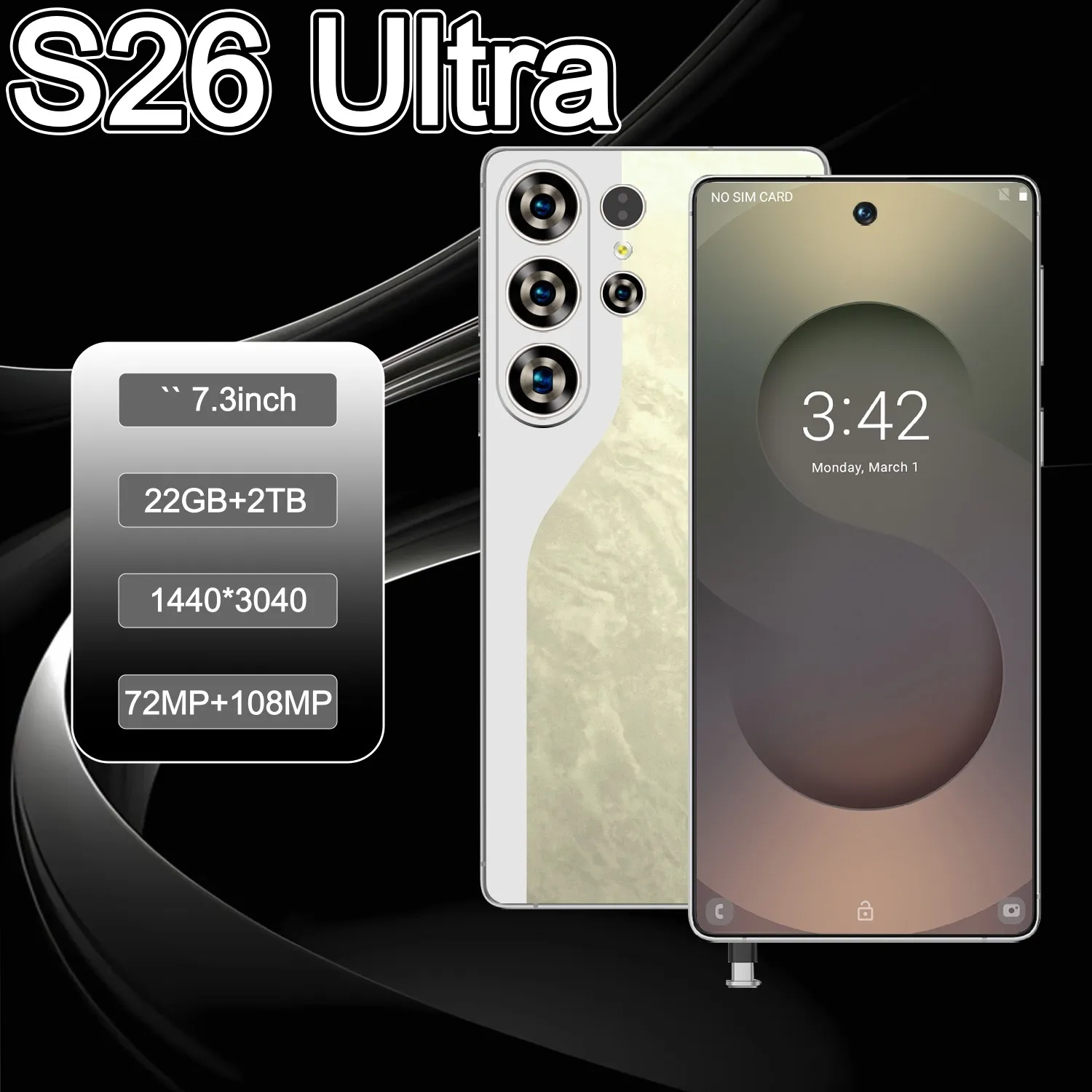 Global Version S26 Ultra 5G 5g Smartphone With... 