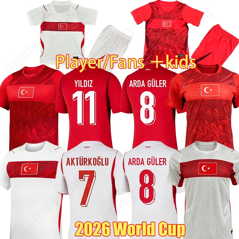 トルコ代表サッカーユニフォーム 2026 ワールドカップ 男性用子供用