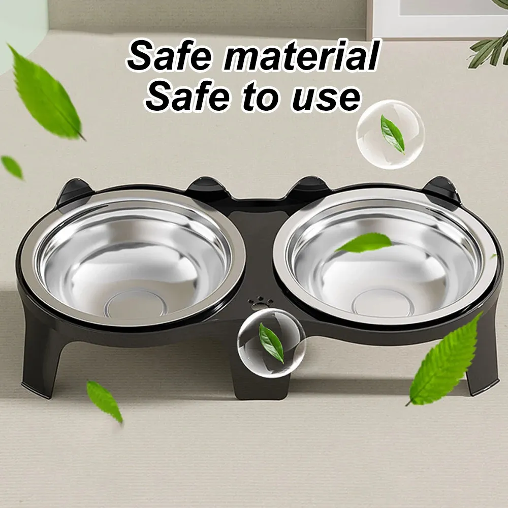 acacia dog bowl stand Premium Elevated Dog Bowl Stand | Large Breed