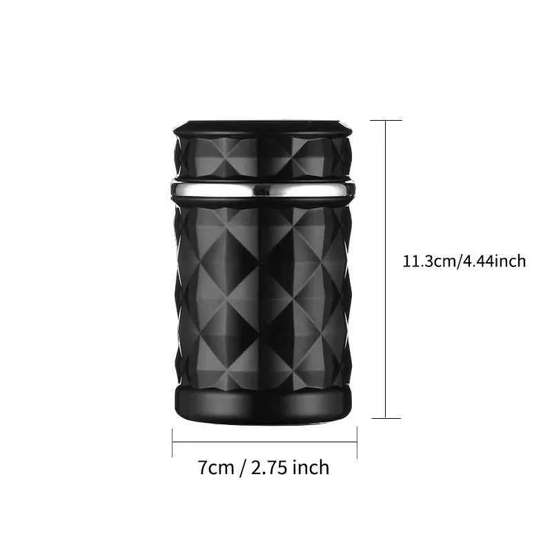 car cigarette ashtray with lid Car Cigarette Ashtray Cup With Lid With LED Light Portable Detachable  Vehicle Ashtray Holder Cigarette Ashtray Auto Accessories S26417{category}