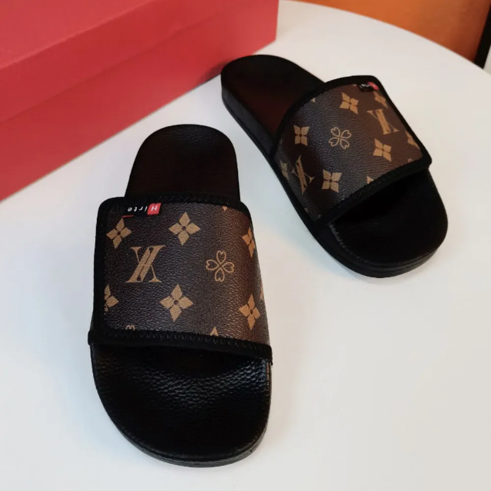 Men Adjustable Strap Slide Sandals Open Toe Non Slip Thick Sole Casual Summer Beach Slippers_voghion.com