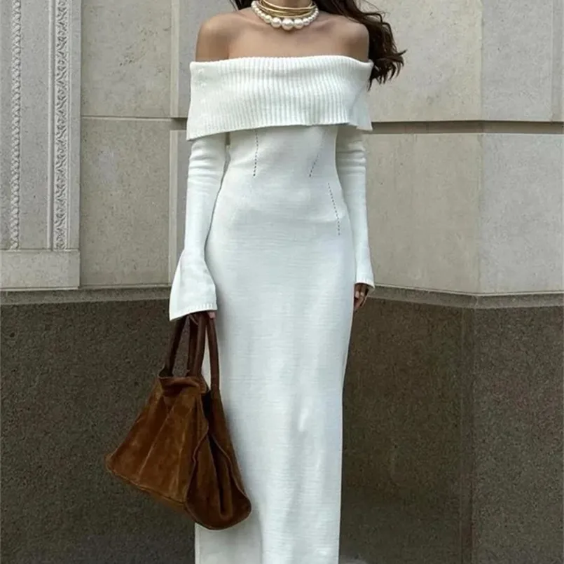 knitwear long dress Long Knit Sweater Dress, Long Loose Knit Turtleneck Dress, See Through Dress, Open Wave Hand Knit Dress, Winter Fetish Dress Open Knit Dress