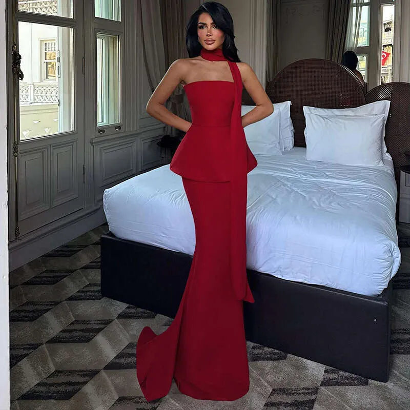 luxury bodycon dresses Slim Fit Satin Dress Women Long Sleeve Evening Party Dress European and American style autumn and winter new women's dress, elegant and Sherri Hill Draped Pearl zwarte strandjurk dames Size:18-24 M Explore elegance with our