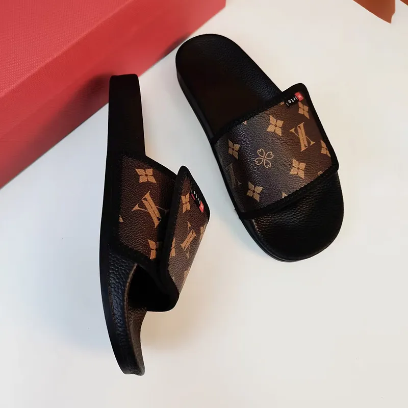 Men Adjustable Strap Slide Sandals Open Toe Non Slip Thick Sole Casual Summer Beach Slippers_voghion.com
