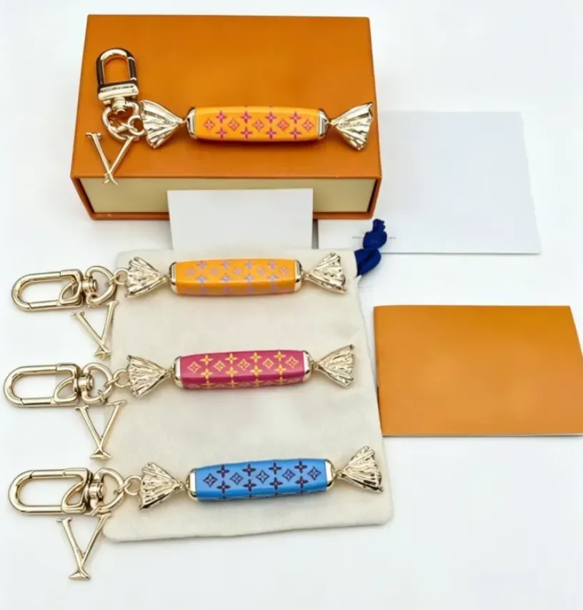 Luxury Colorful Candy Lollipop Bag Charm Keychain... From Fashionlucky8 ...