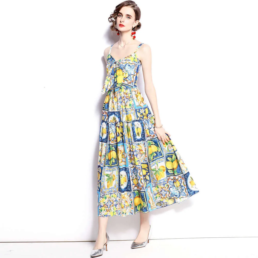 summer chiffon maxi dress Mustard Vienna Color:Photo Color quality fabric ensures long birthday2026 Plus Size V-Neck Sequin
