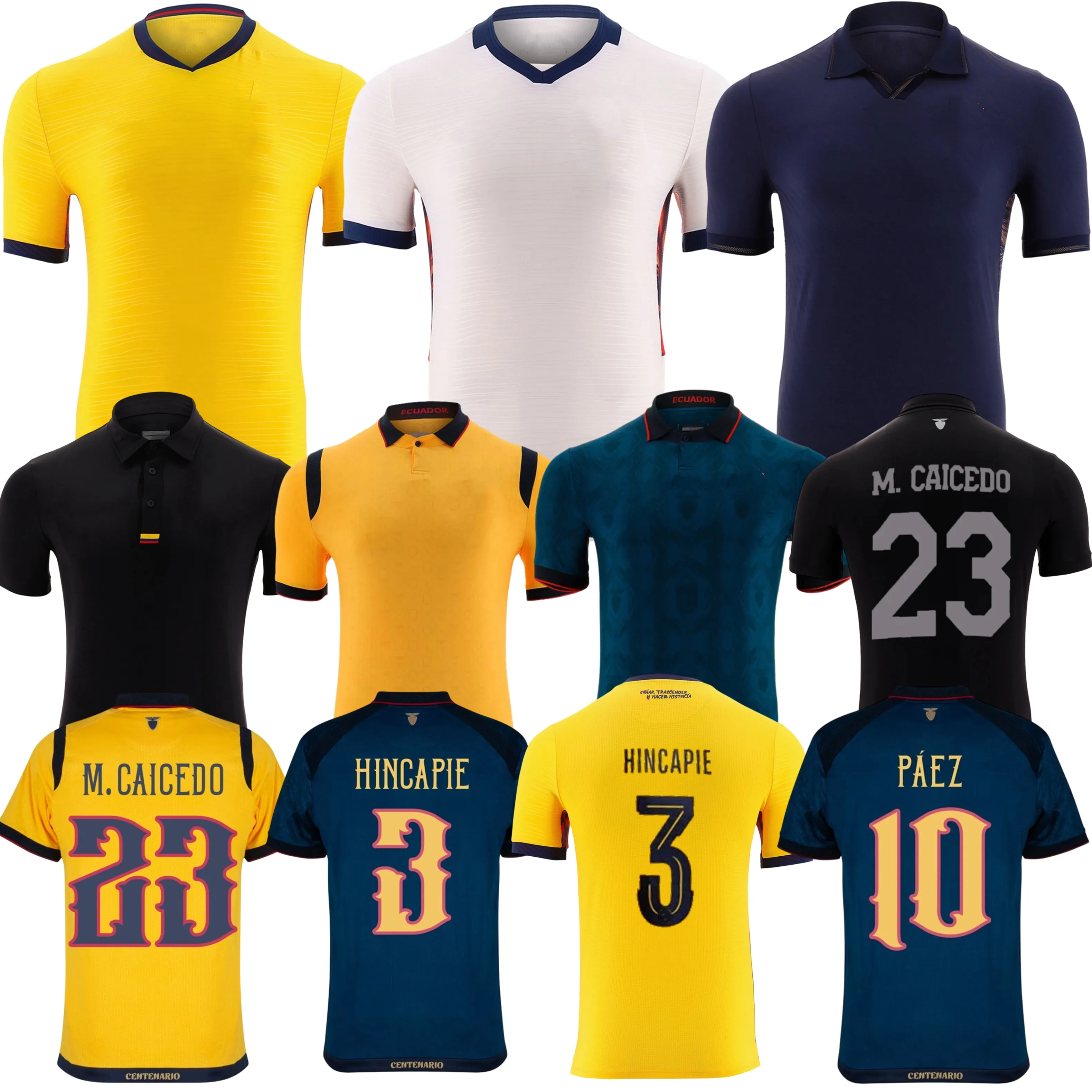 2026 Ecuador Soccer Jersey 26 27 Centenary National... From Wenxuan ...