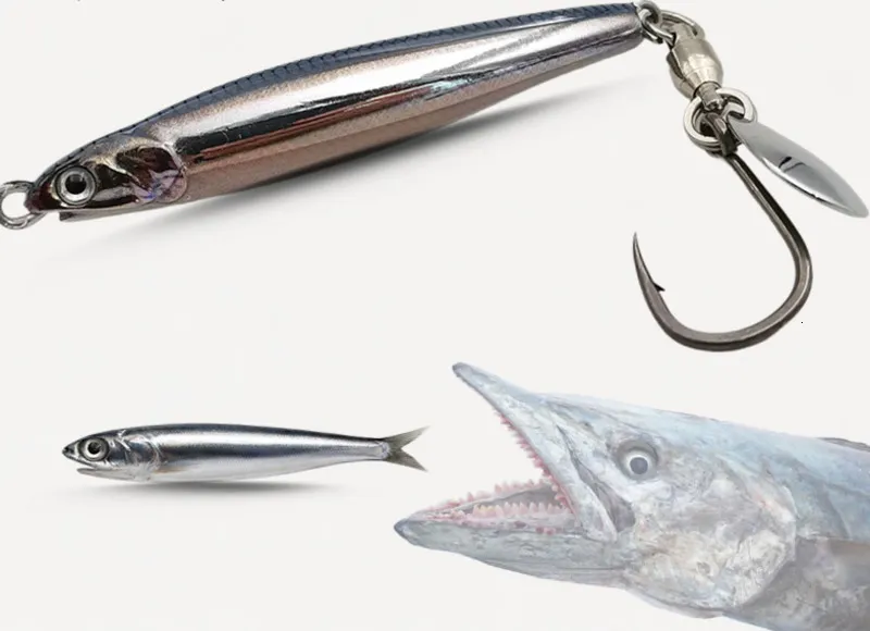 Metal Jig Baits 20g 40g   Sinking VIB Lures With 3D... 