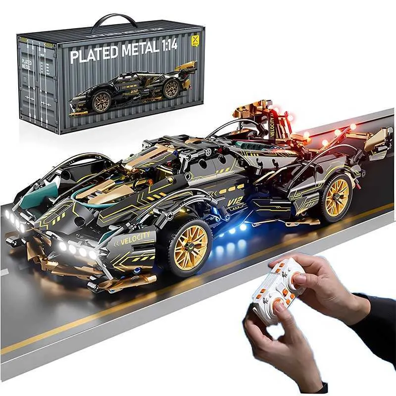 Block Tech Racers Black V12 Block Roadster RC Tech Racer 114DIY... From Fakhiri, $20.87 ...