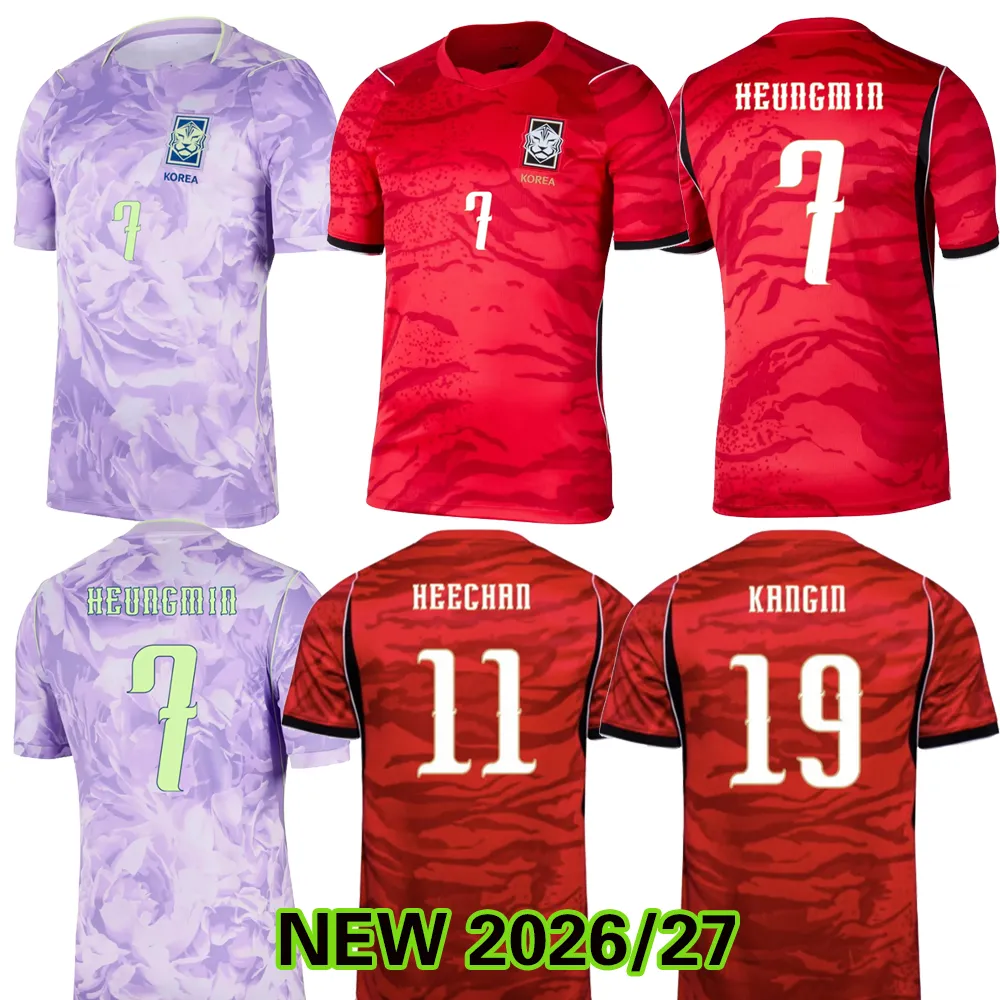 South Korea Soccer Jersey 2026 2027 HEUNG-MIN SON KANG IN LEE