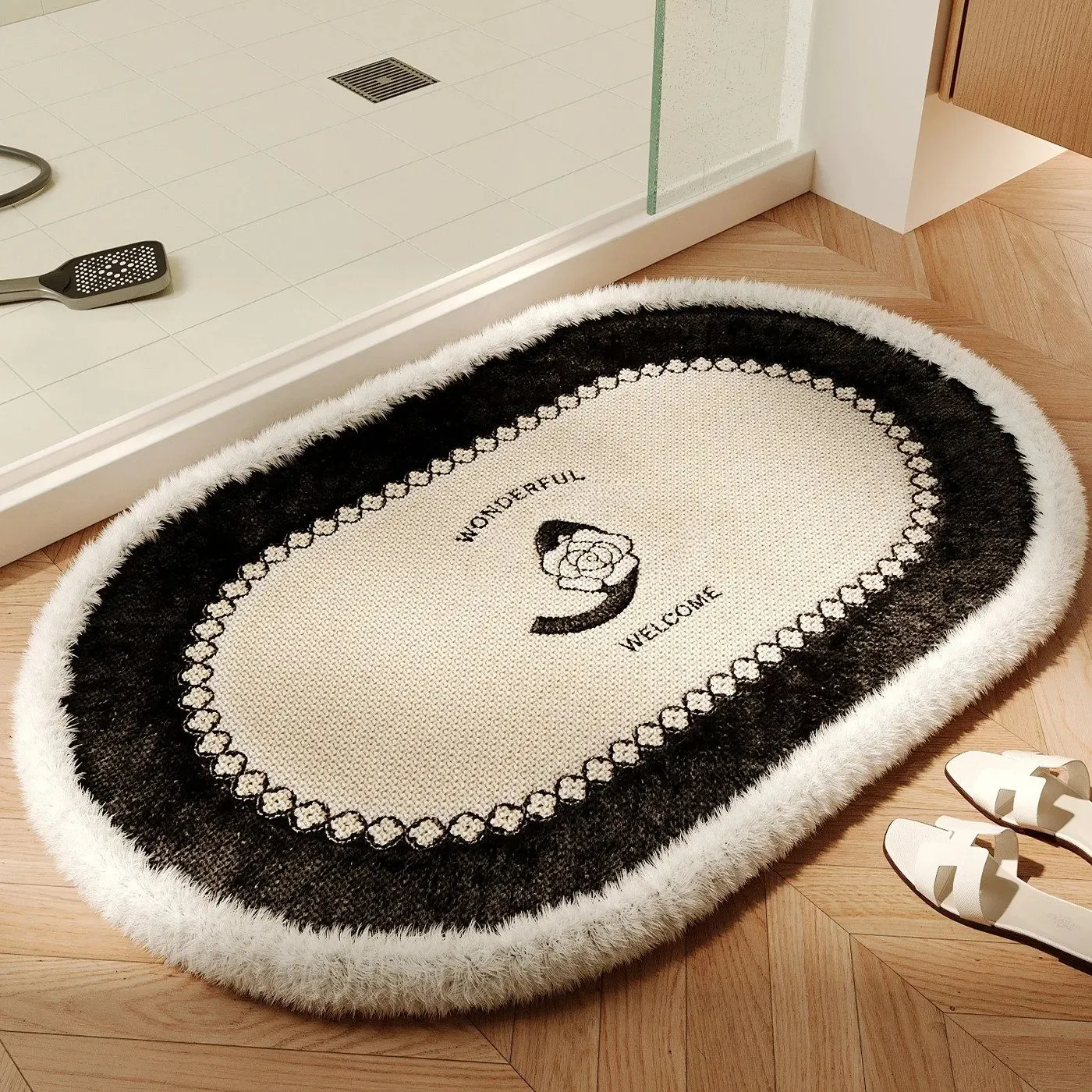 Designer Rug Bathroom Door Mat Quick Drying Plush... From Lanye186, $36 ...