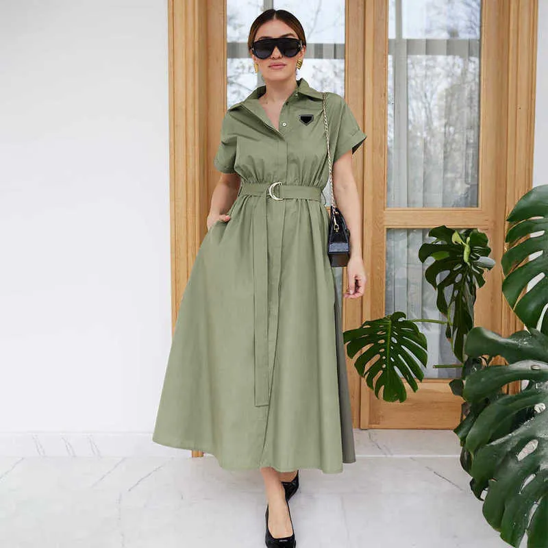 mid length cotton dresses Cotton Midi Relaxed Fit Dress M