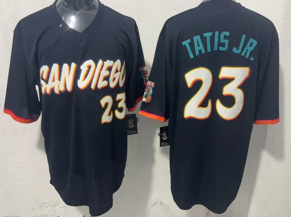 San Diego City Baseball Jersey Mens 23 Tatis Jr. #13 Machado Sport