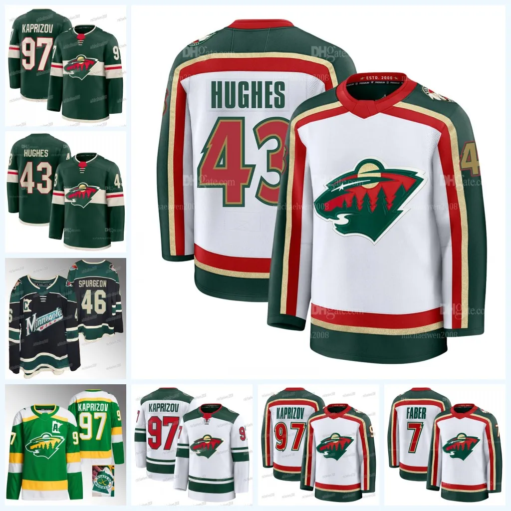 43 Quinn Hughes Minnesotas Wild 2026 Playoffs Hockey From