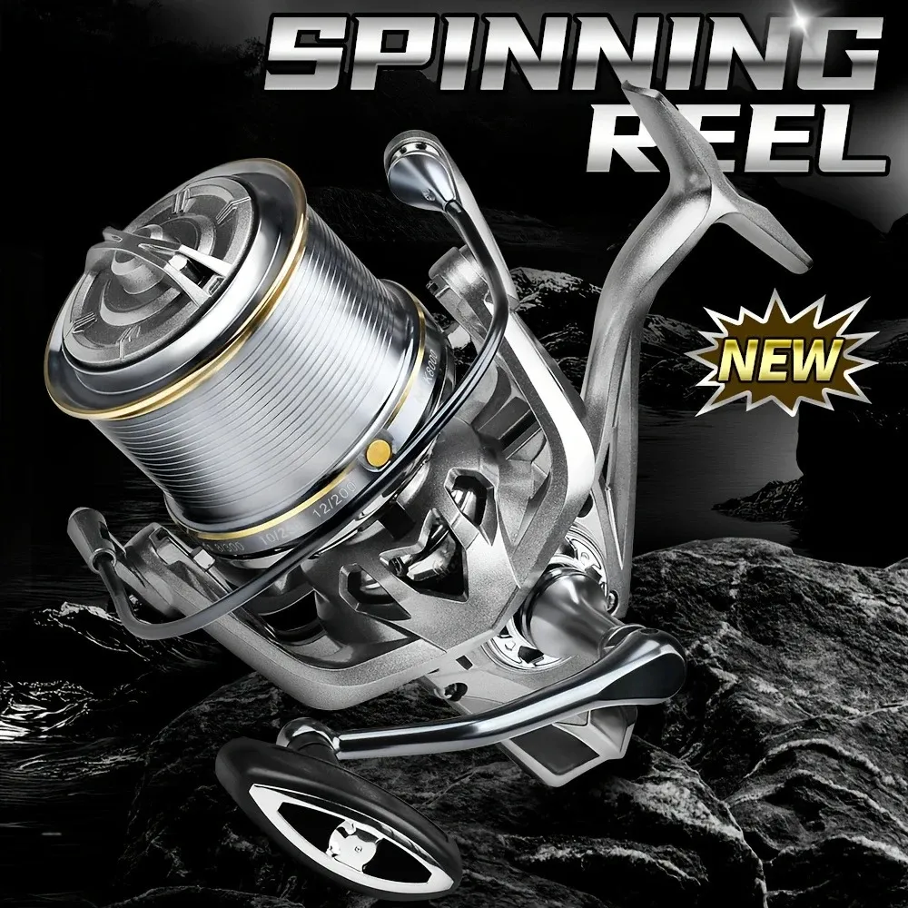 Powerful Stainless Steel Spinning Fishing Reel In... 