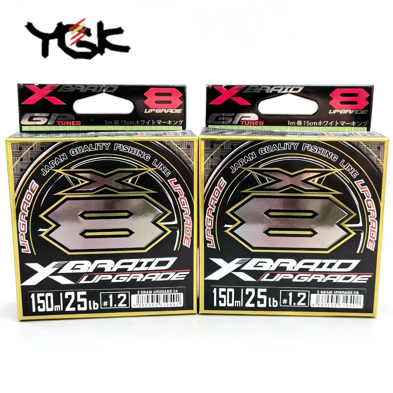 YGK X BRAID UPGRADE X8 PE Double X Fishing Line  ... 