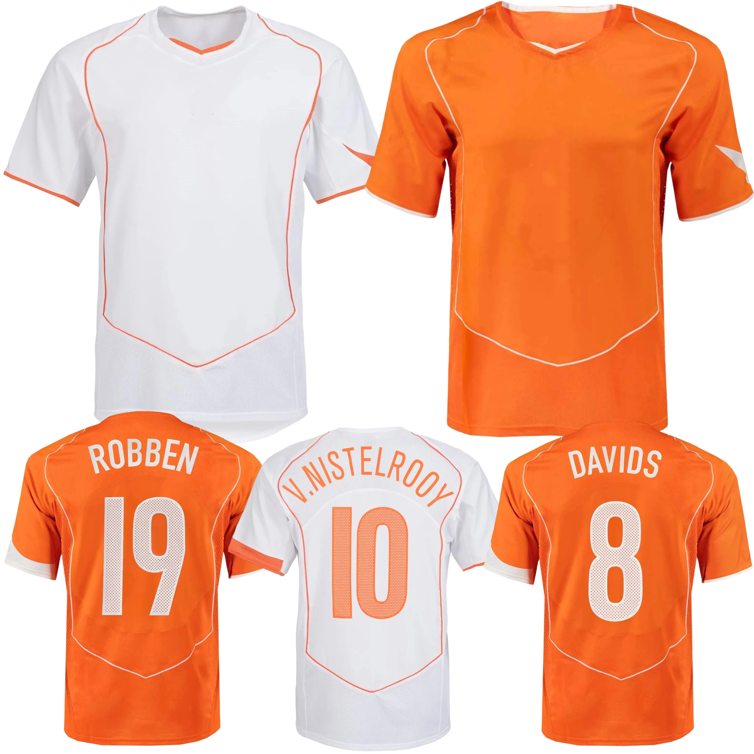 2002 2004 SNEIJER Retro Soccer Jerseys HOLLAND From