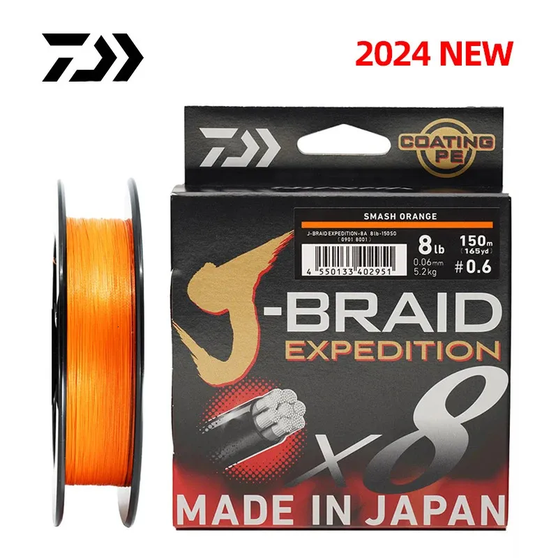 DAIWA J BRAID Expedition X8 Seaguar Fishing Line... 