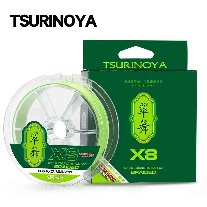 TSURINOYA 8 Weave PE Seaguar Invizx Fluorocarbon Line... 