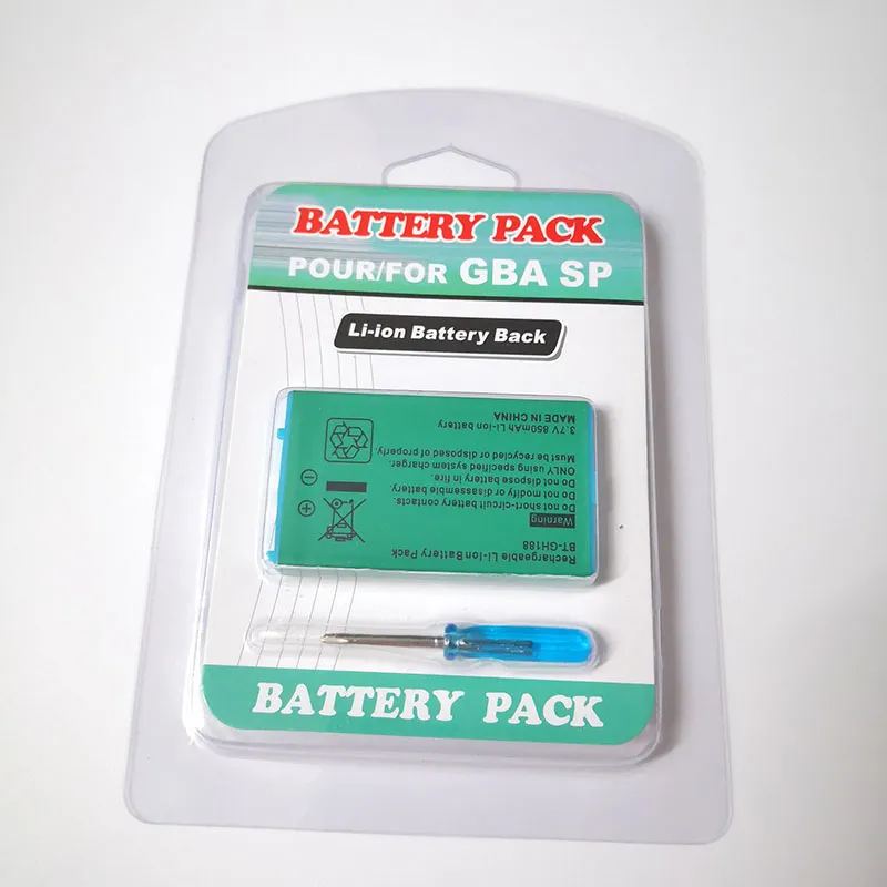 3.7V 850mAh Rechargeable Li‑ion Battery for Nintendo GBA SP – Low‑Price Review & Deal