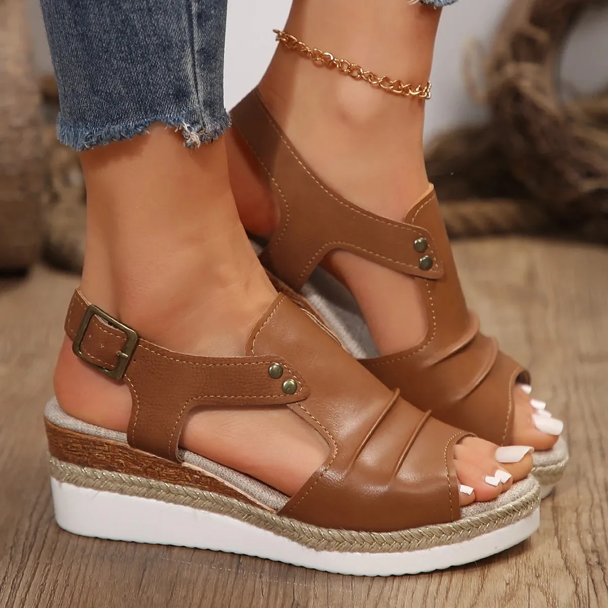 Wedges Summer Lightweight Shoes For Platform Casual Women Beach Y Ner Sandals 260420_voghion.com
