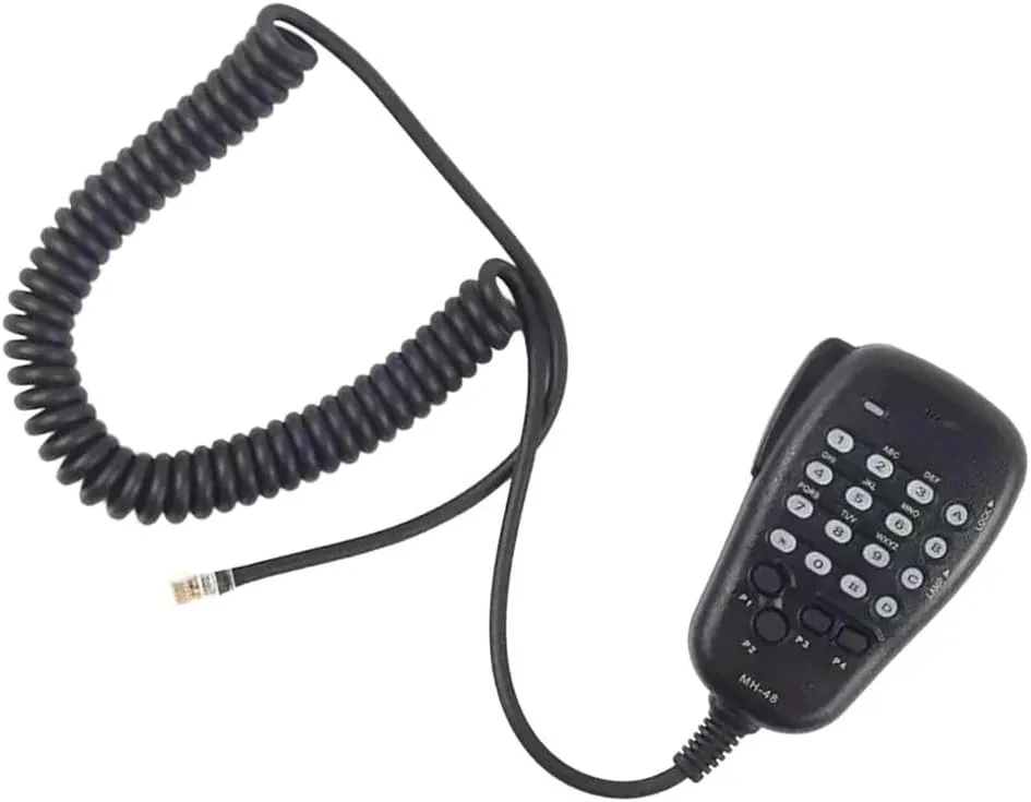 Microfono Portatile MH-31A8J Per Yaesu FT-450, FT-817, FT-857, FT-891, FT-897, FT-991 – Connettore Modulare A 8 Pin, Cavo A Spirale In TPU, PTT Ergonomico - 4