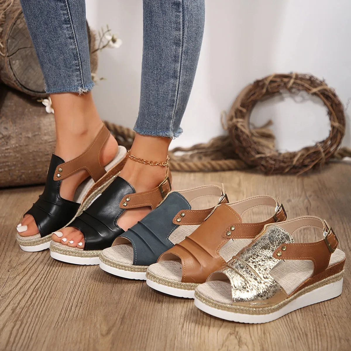 Wedges Summer Lightweight Shoes For Platform Casual Women Beach Y Ner Sandals 260420_voghion.com